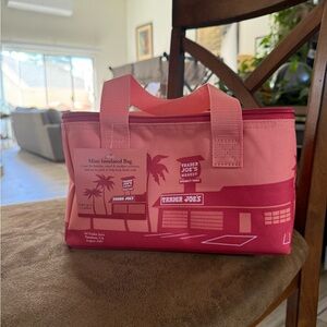 Trader Joe's Pink Insulated Bag